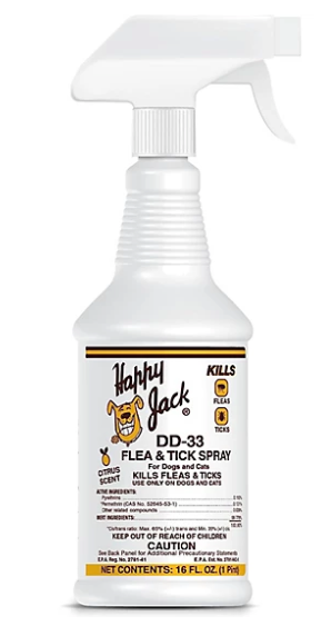 Happy Jack DD-33 Flea & Tick Spray