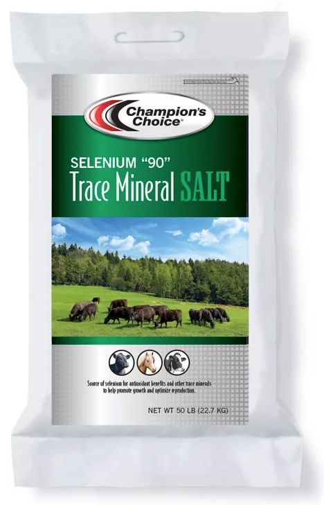 Champion's Choice Selenium 90 Trace Cattle Mineral Salt, 50 lb.