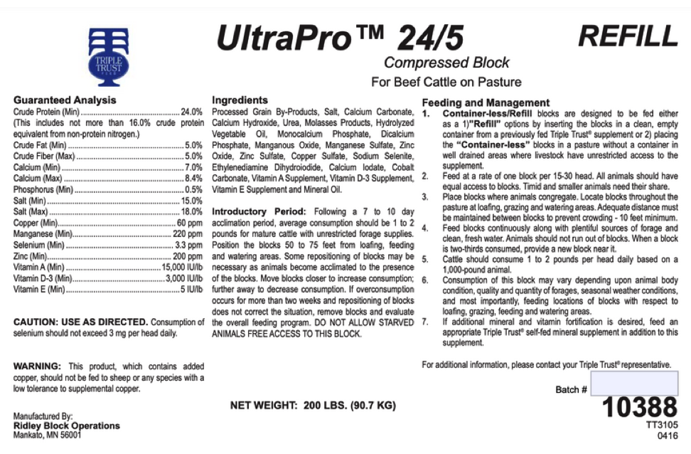 Triple Trust 24-16-5 Tub, 200lb