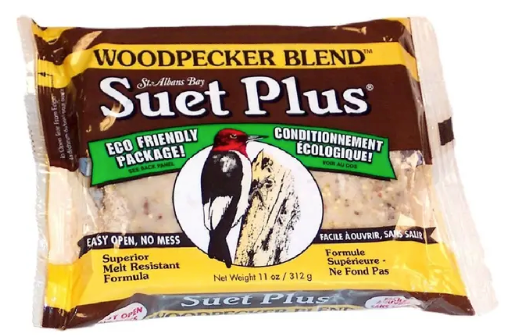St. Albans Bay Suet Plus Woodpecker Blend