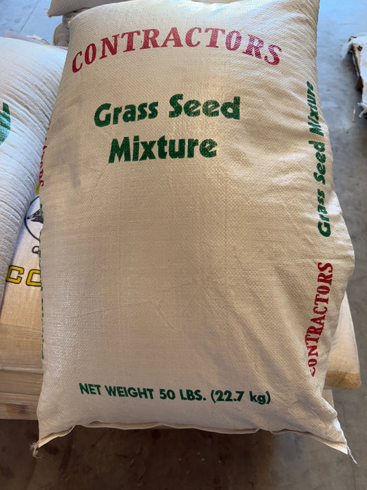 Triple Trust Contractors Mix Grass Seed per pound