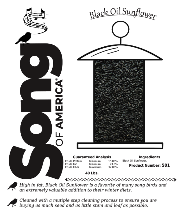Black Oil Sunflower (40 lbs)