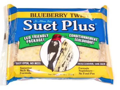 St. Albans Bay Suet Plus Blueberry Twist