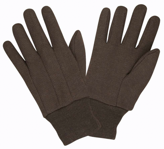 Brown Jersey Gloves