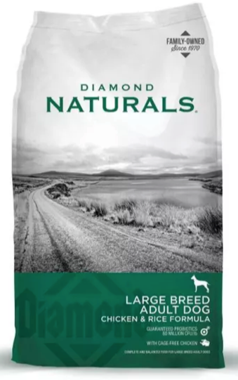 Diamond Naturals Breed Adult Chicken and Rice Formula Dry Dog Food