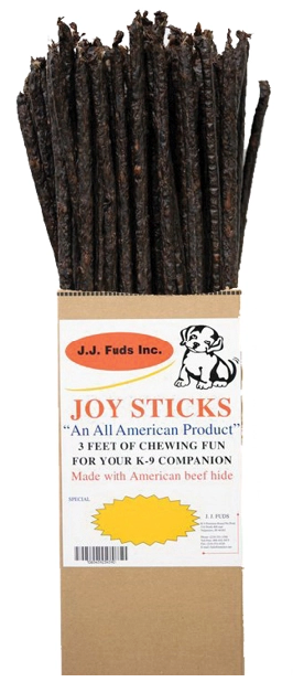 JJ Fuds 36" Joy Stick Beef Flavor Rawhide