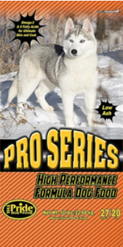 Pride Dog Food Pro Series 27/20 50lbs