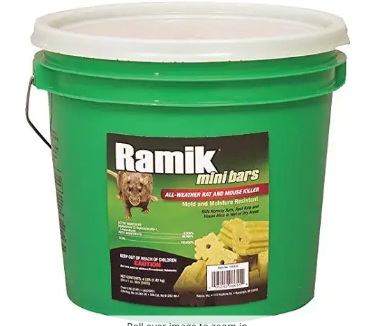 Ramik Mini Bars, (4lb pail)
