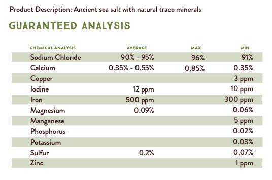 Redmond 10 Fine with Garlic
