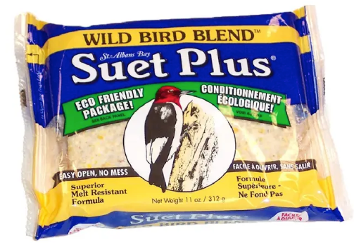 St. Albans Bay Suet Plus Wild Bird Blend